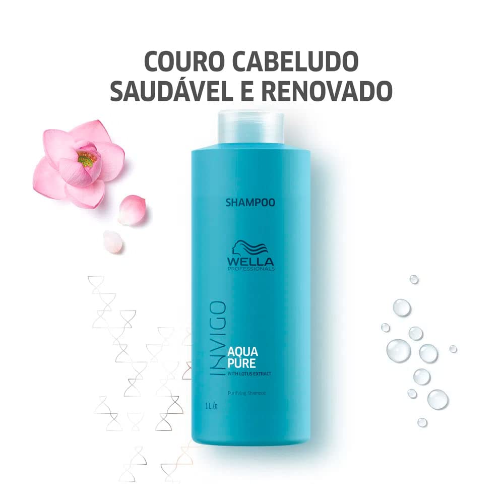 Wella Professionals Aqua Pure Purifying Shampoo, 1000 ml