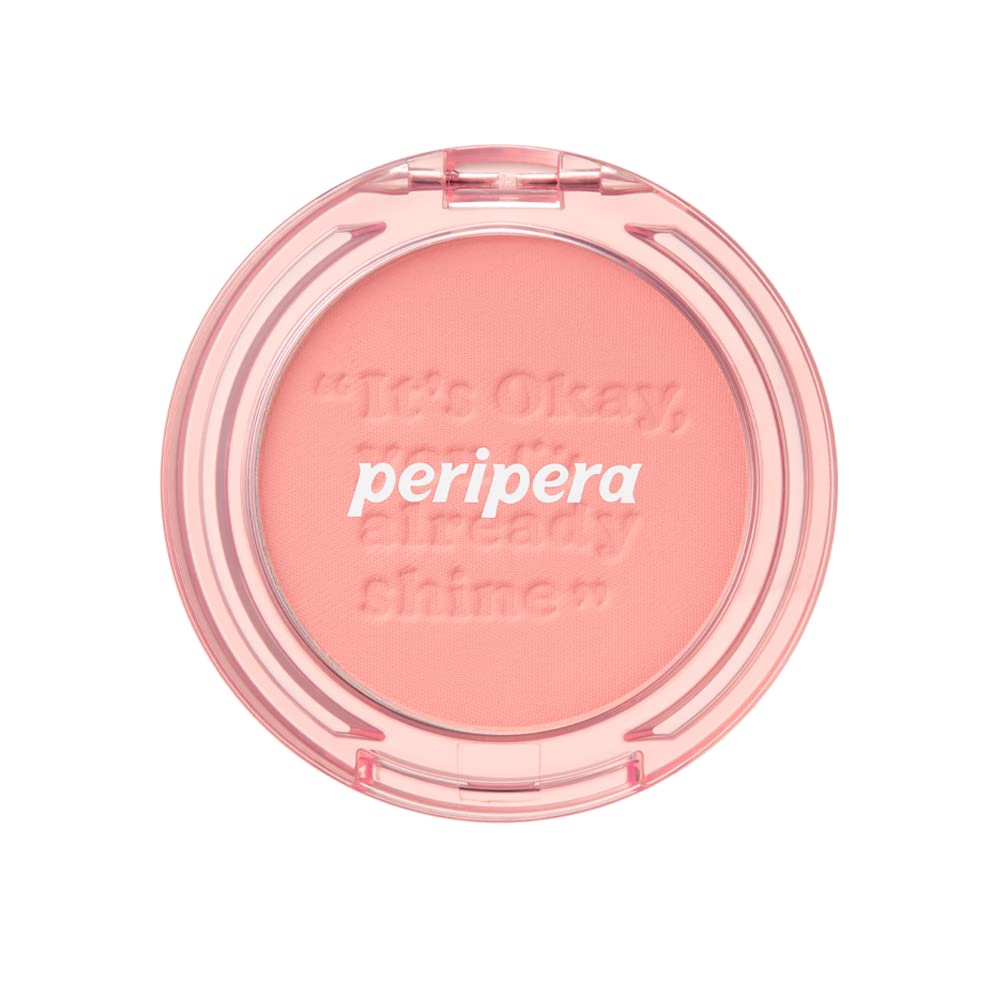 Peripera Pure Blushed Sunshine Cheek, Calm Pink, 1 Count