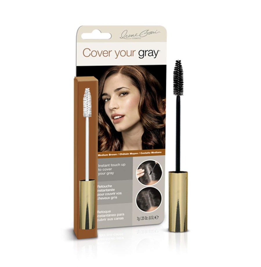 Cover Your Gray Brush-In Wand, Medium Brown