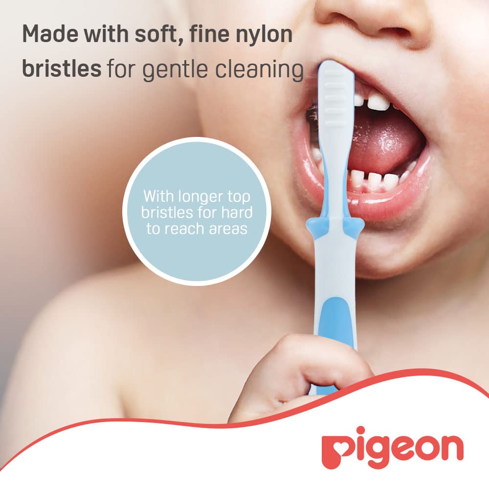 Pigeon Training Toothbrush, Blue