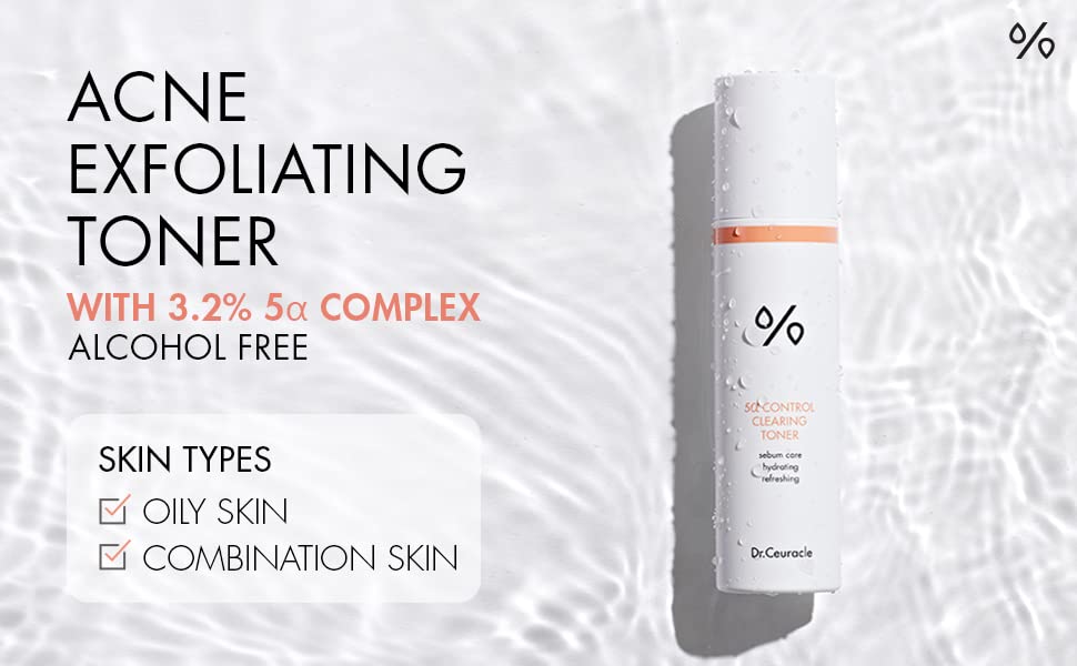 Dr.Ceuracle 5α Control Clearing Serum In Emulsion, 5α Control Clearing Toner