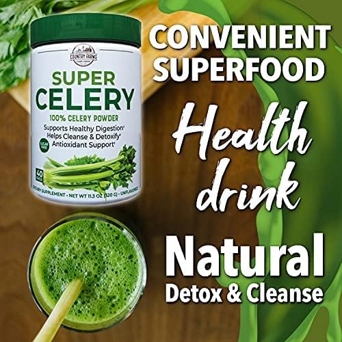 Country Farms Super Celery Powder, 11.3 oz