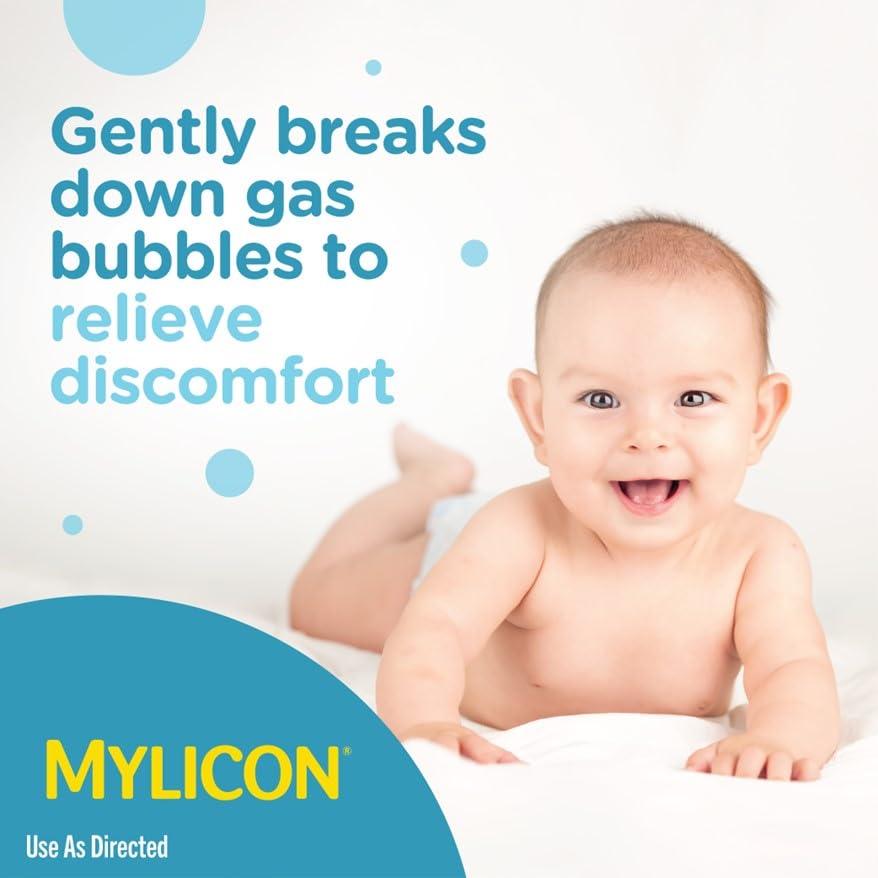 MYLICON Gas Relief Drops, Dye Free, 1 fl oz