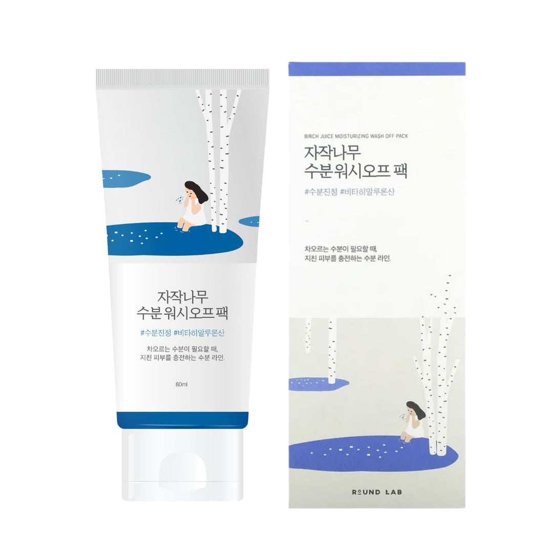 ROUND LAB Birch Moisturizing Mask, 1 Count