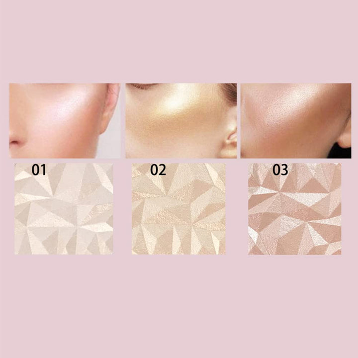SZDYM Highlighter Makeup Palette, Highlighters-01, 6 Count