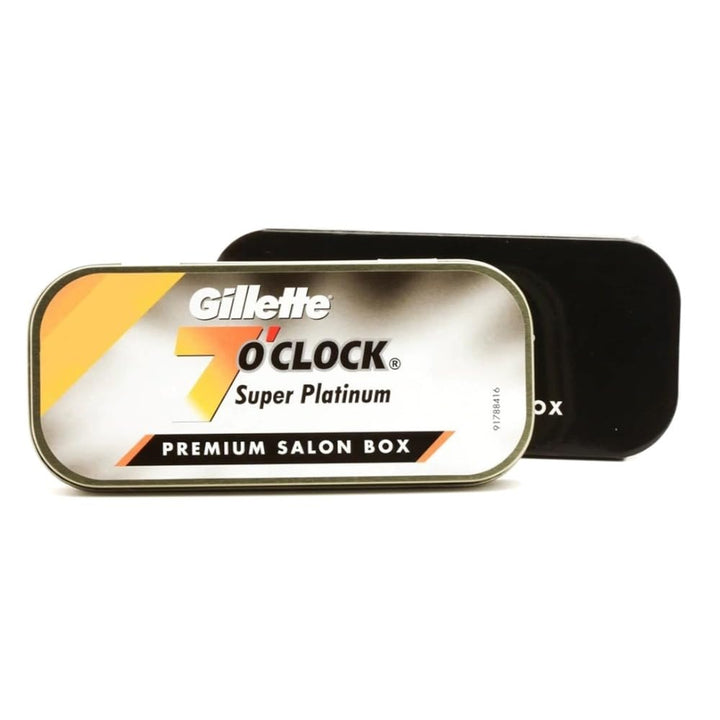 Gillette 7 O'clock Super Safety Razor Blades, 100 Count