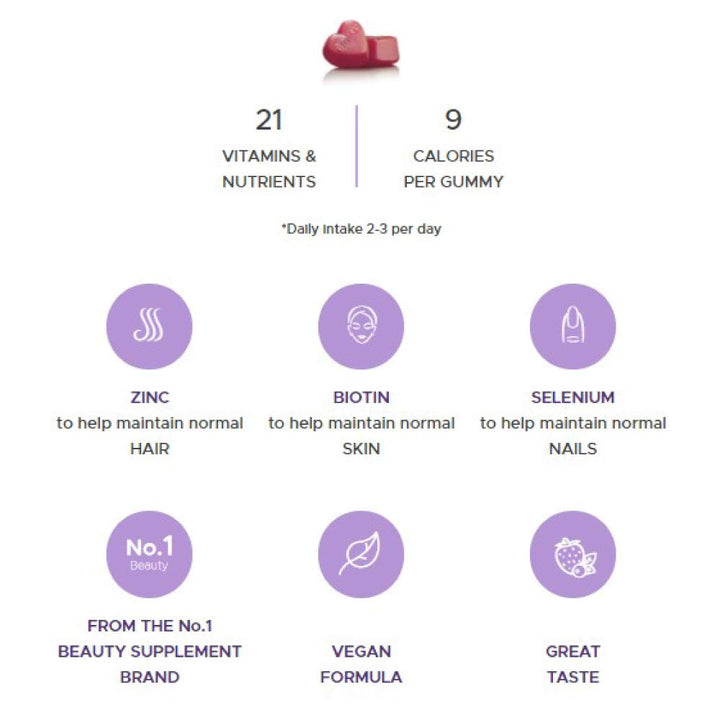 Perfectil Hair Crush Vitamin Gummies