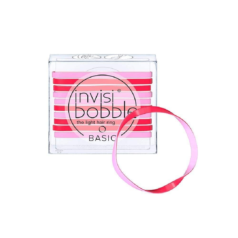 Invisibobble Hair Ring, Jelly Twist, 10 Count
