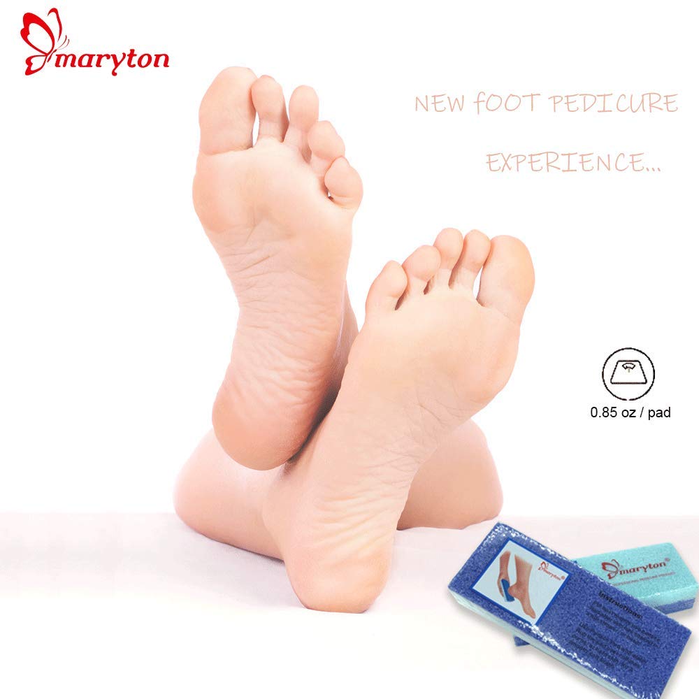 MARYTON Foot Exfoliator, 2 Count