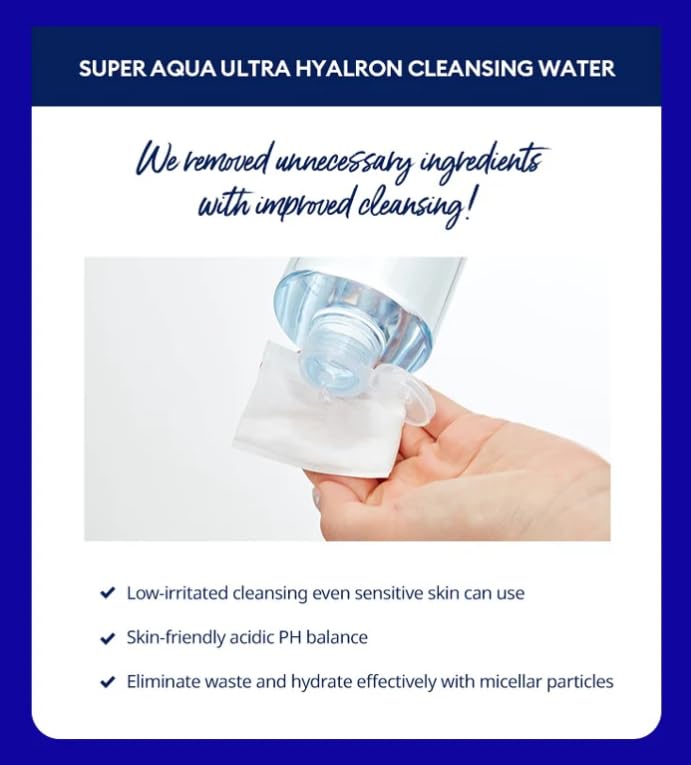Missha Super Aqua Ultra Hyalron Micellar Cleansing Water