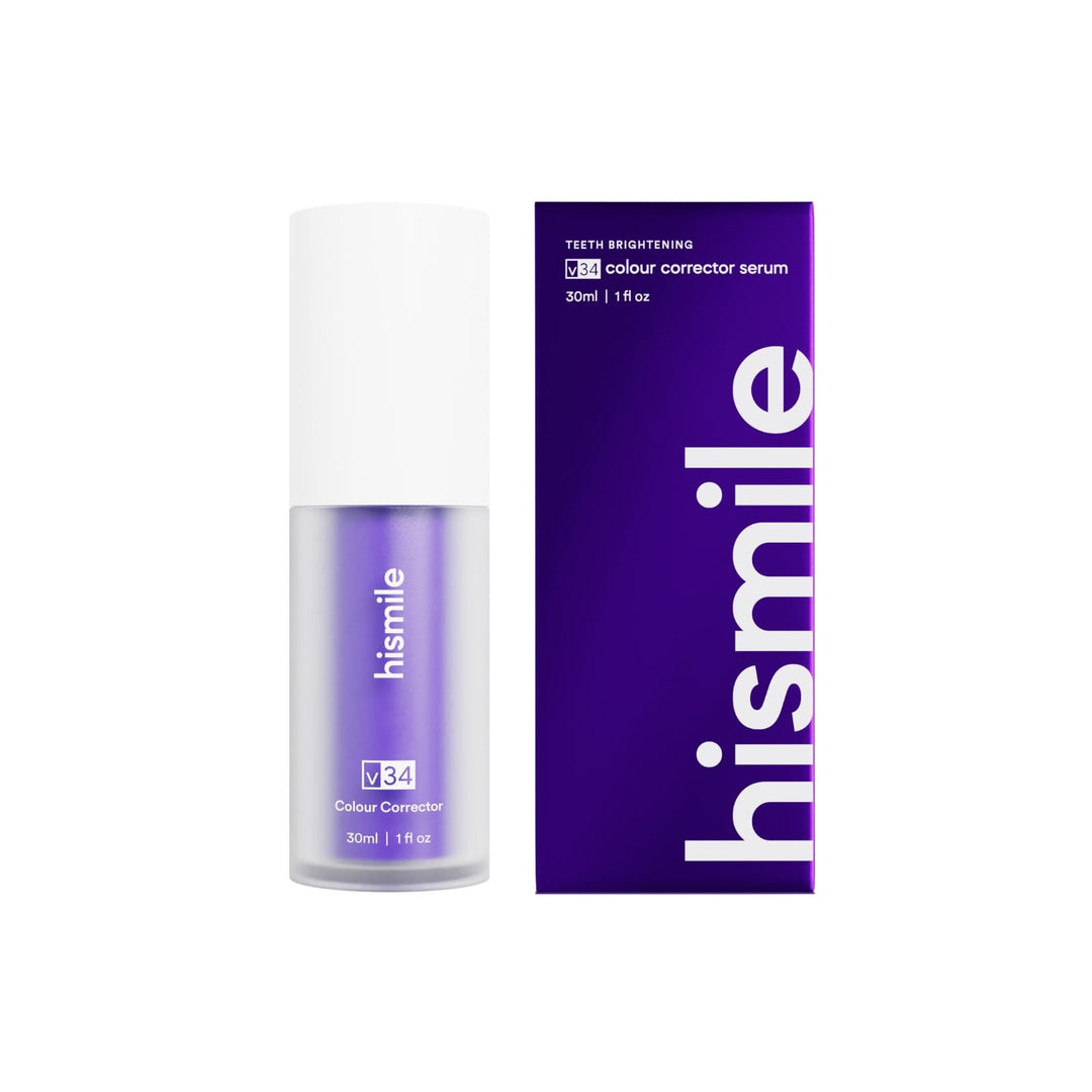 Hismile V34 Colour Corrector Toothpaste, Purple, 1 Count