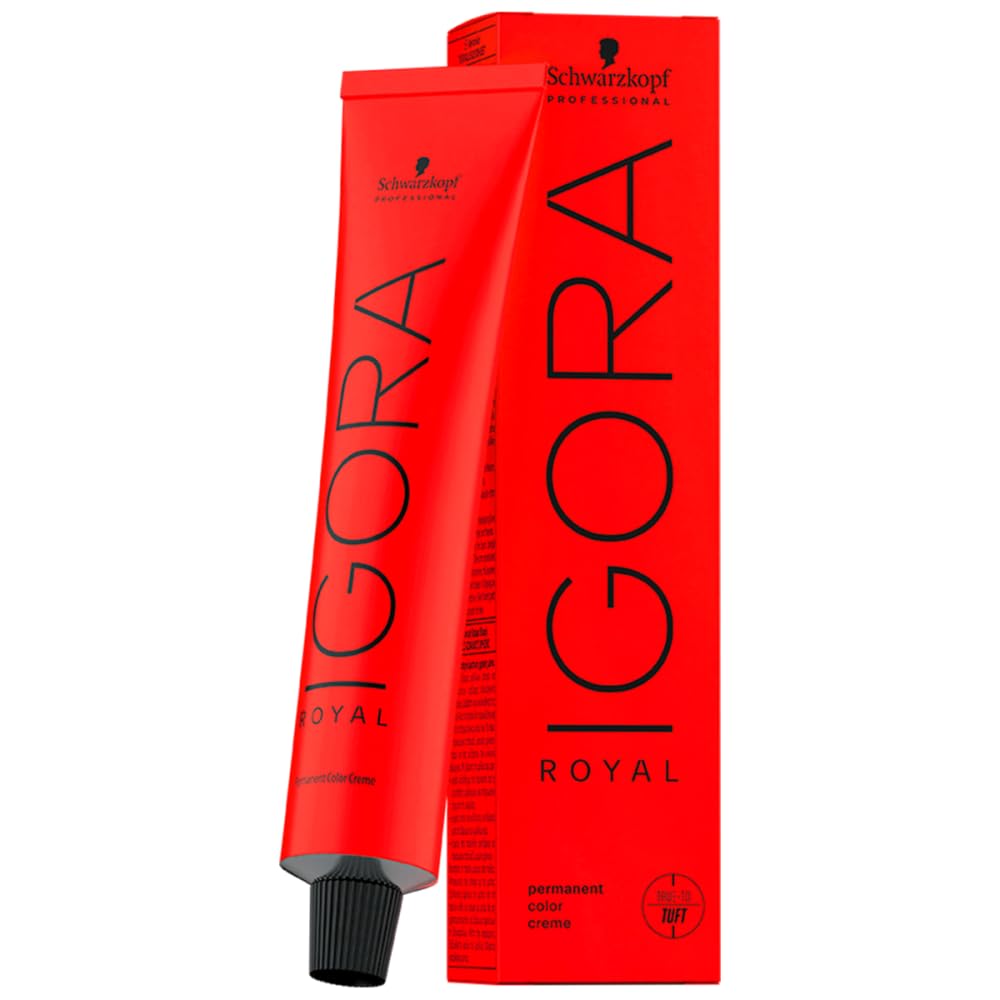 Schwarzkopf Professional Igora Royal Permanent Color Creme, 8-65 Light Brown Chocolate Golden, 60 ml
