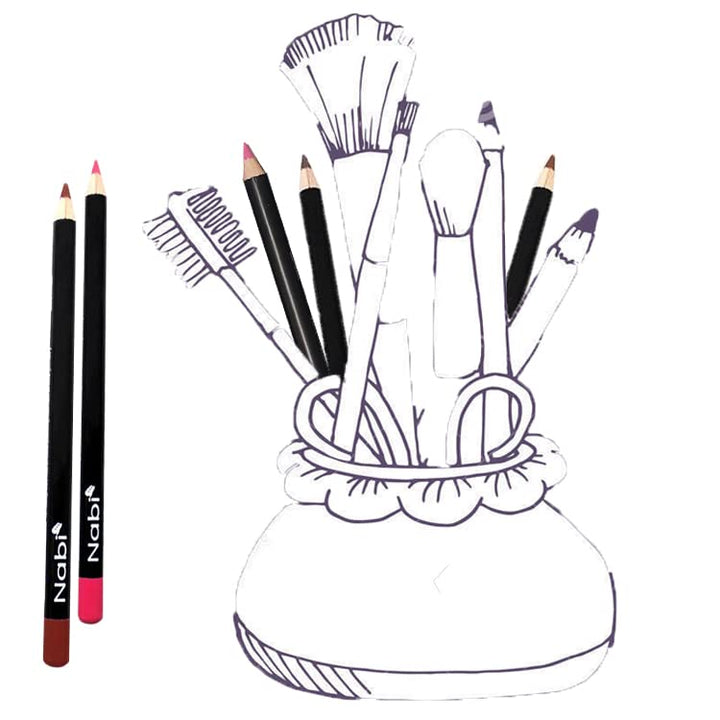 Nabi Lip Liner Pencils, 54 Count
