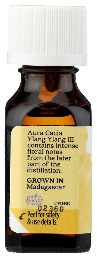 Aura Cacia Ylang III Essential Oil, 0.5 oz