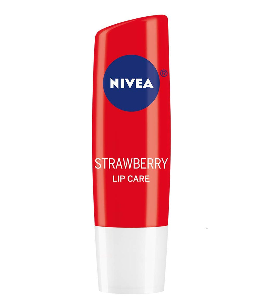 NIVEA Lip Care, Strawberry, 0.17 oz