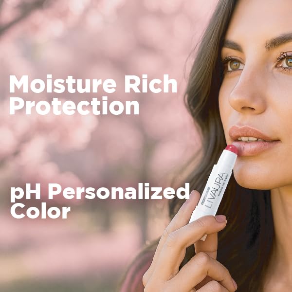 LIVAURA Tinted Lip Balm, Rose Gold