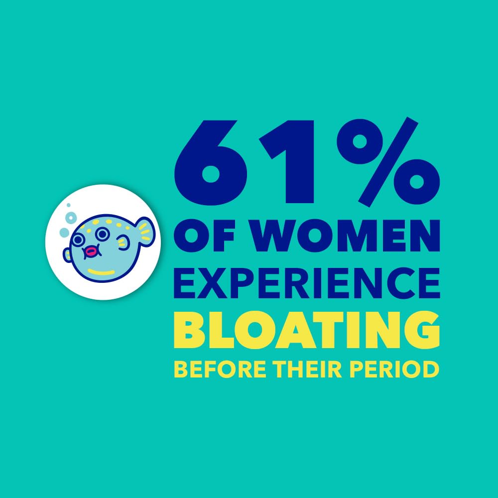 Midol Bloat Relief Caplets, 60 Count