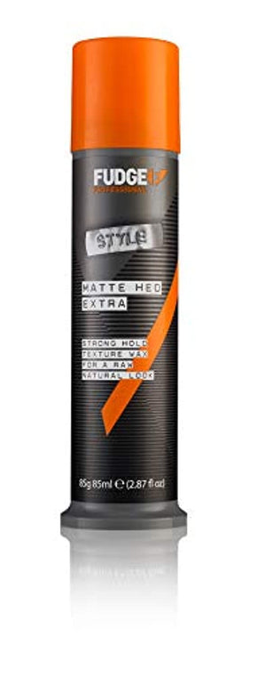 Fudge Matte Hed Extra Strong Hold Texture Wax, 2.87 oz
