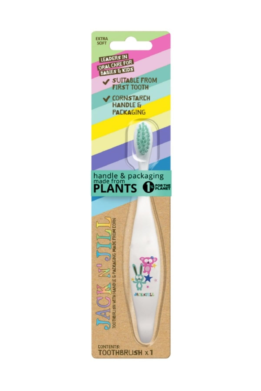 Jack N' Jill Bio Toothbrush, Bunny