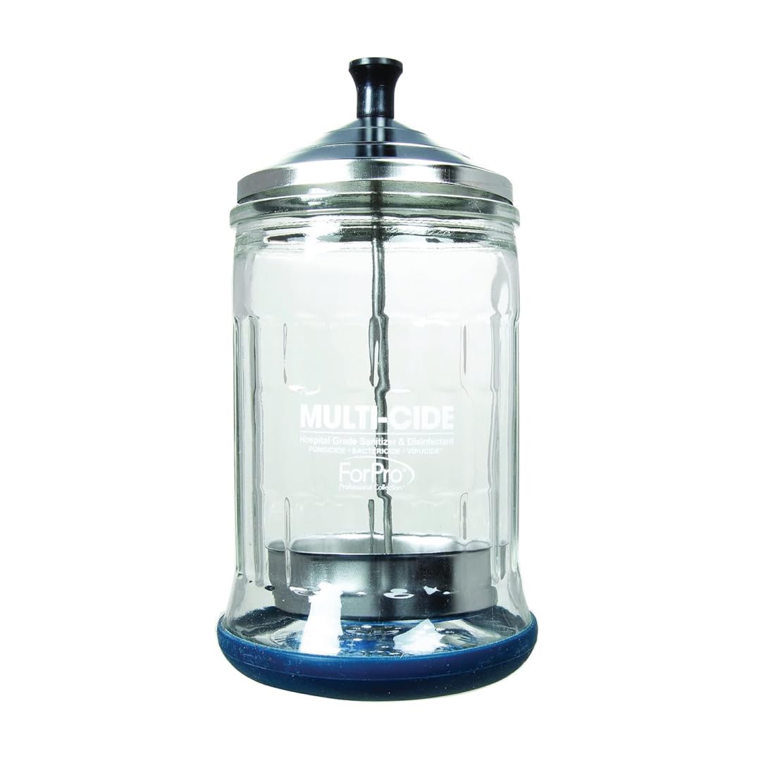ForPro Professional Collection Multi-Cide Midsize Disinfecting Jar, 21 oz