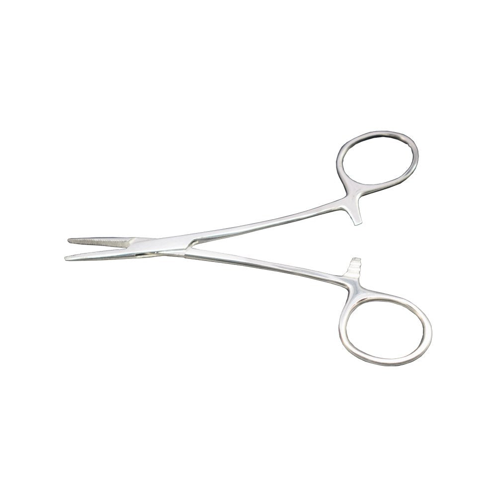 Motanar Pet Hemostat Forceps, Straight, Silver