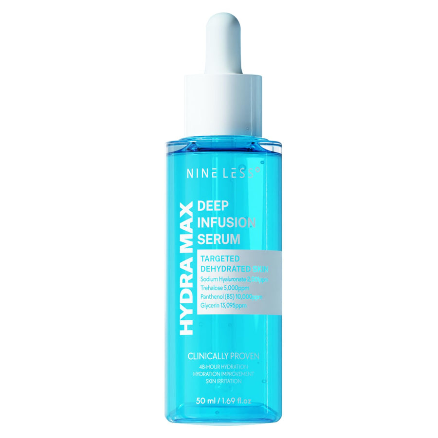 NINELESS Hydra-Max Hyaluronic Acid Serum with B5, 1.69 fl oz