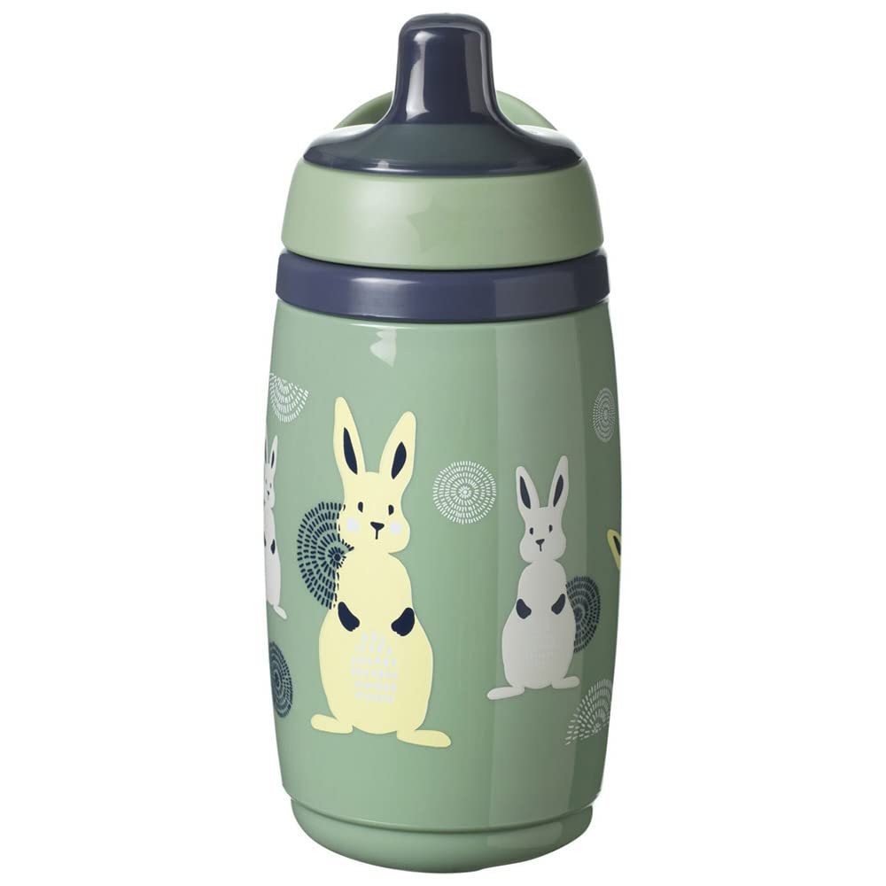 Tommee Tippee Insulated Sportee Water Bottle, Green, 266 ml