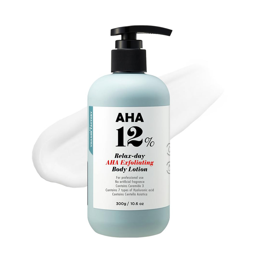 VILLAGE11FACTORY Relax Day AHA 12% Exfoliating Body Lotion