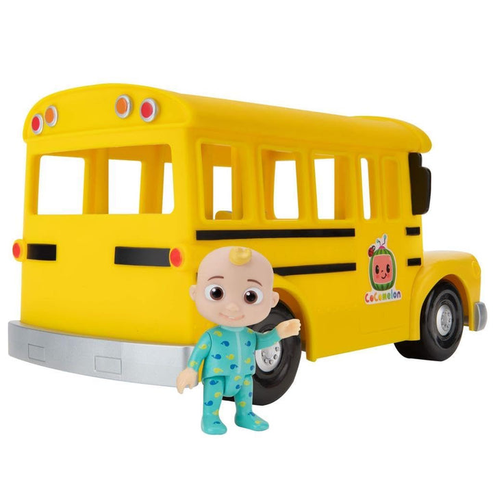 CoComelon Feature Musical Vehicle, Yellow, 1 Count