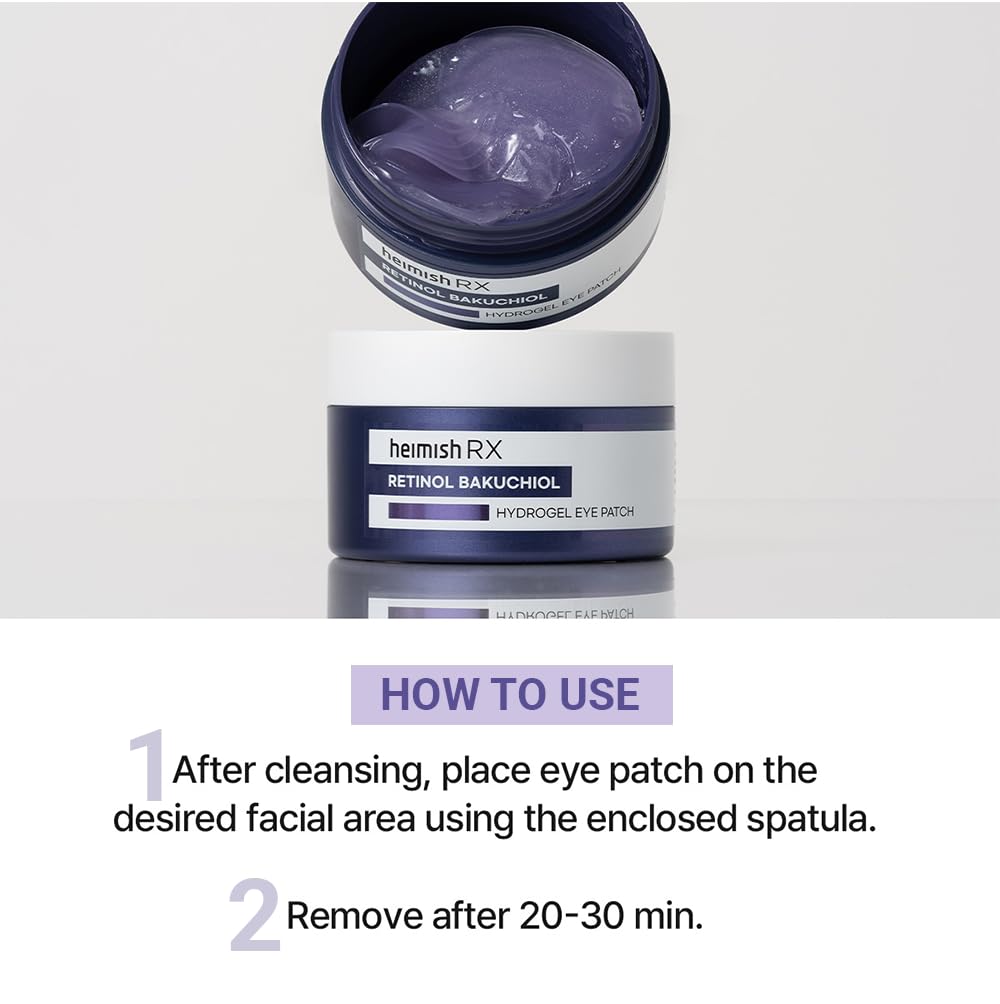 HEIMISH Matcha Biome Hydrogel Eye Patch, 60 Count
