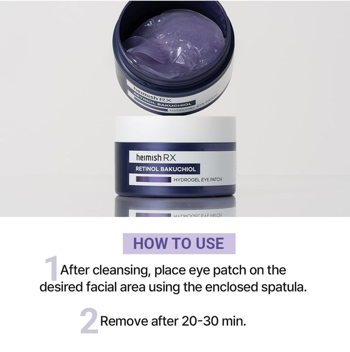 HEIMISH Matcha Biome Hydrogel Eye Patch, 60 Count