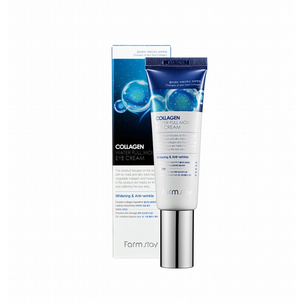 FARMSTAY Collagen Water Full Moist Eye Cream, 1.69 oz