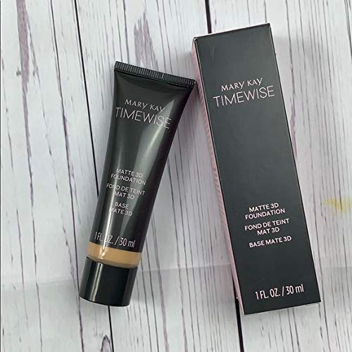 MK TimeWise Matte-Wear 3D Foundation, Bronze W 150, 1 fl oz