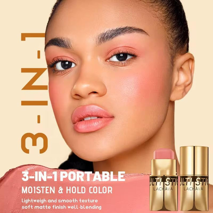 bold&beautiful Berry Blush Stick, 3-in-1