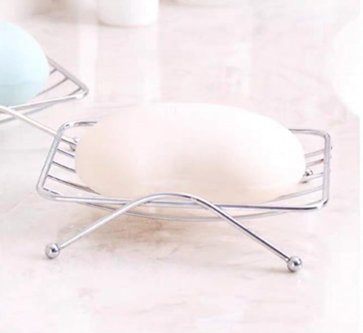 SANGaa Sponge Holder And Drain Rack, Stainless Steel
