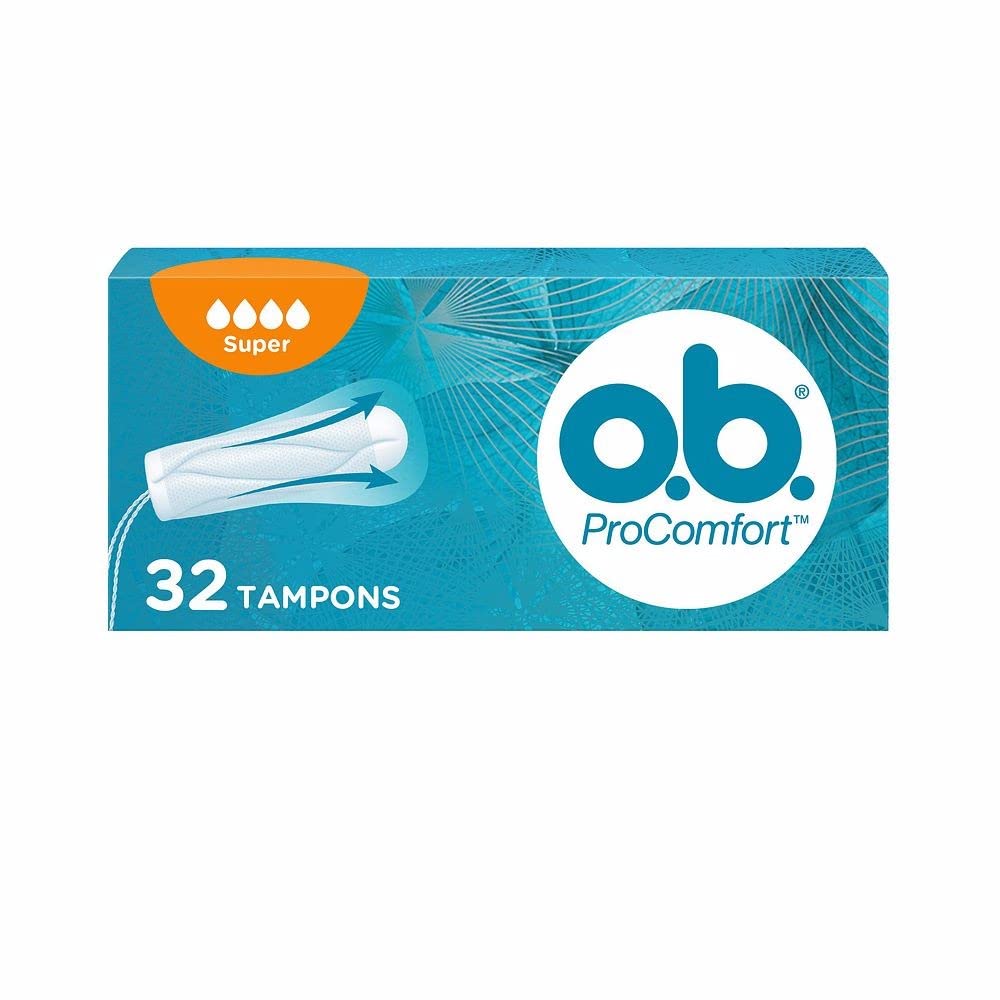 Ob ProComfort Super Tampons, 32 Count
