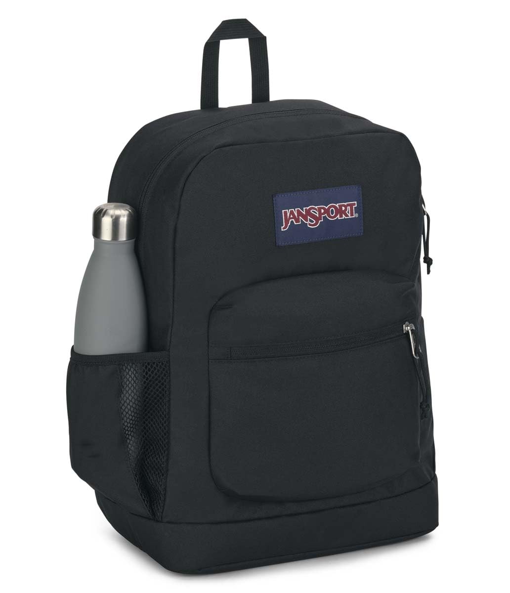 JanSport Cross Town Plus Backpack, Black, 26 l