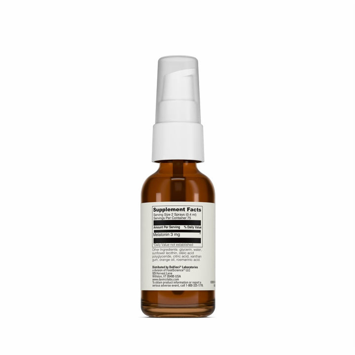 DAVINCI Melatonin Spray, Dietary Supplement