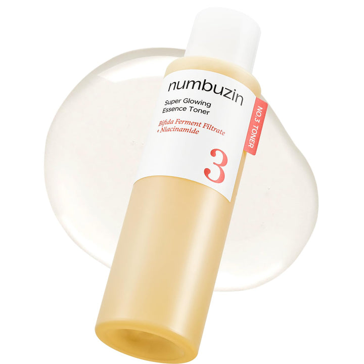 numbuzin No.3 Super Glowing Essence Toner, 6.76 fl oz