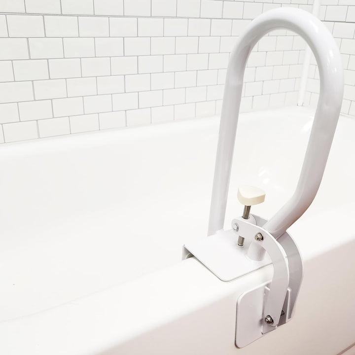 Carex White Bathtub Rail, 1 Count