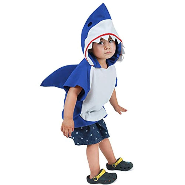EraSpooky Shark Short Hoodie, Kids