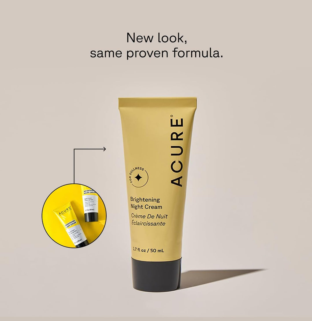 Acure Illuminating Night Cream, 1.7 fl oz