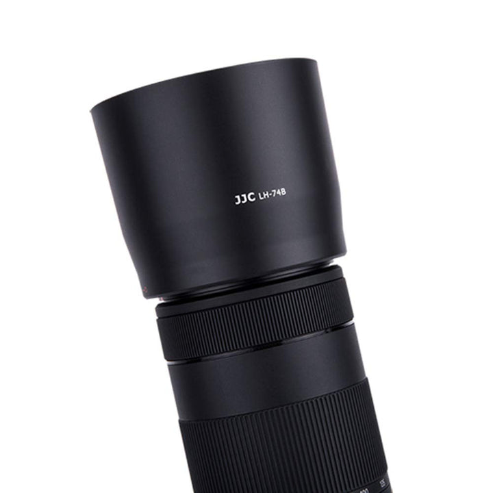 JJC LH-74B Reversible Lens Hood, Black