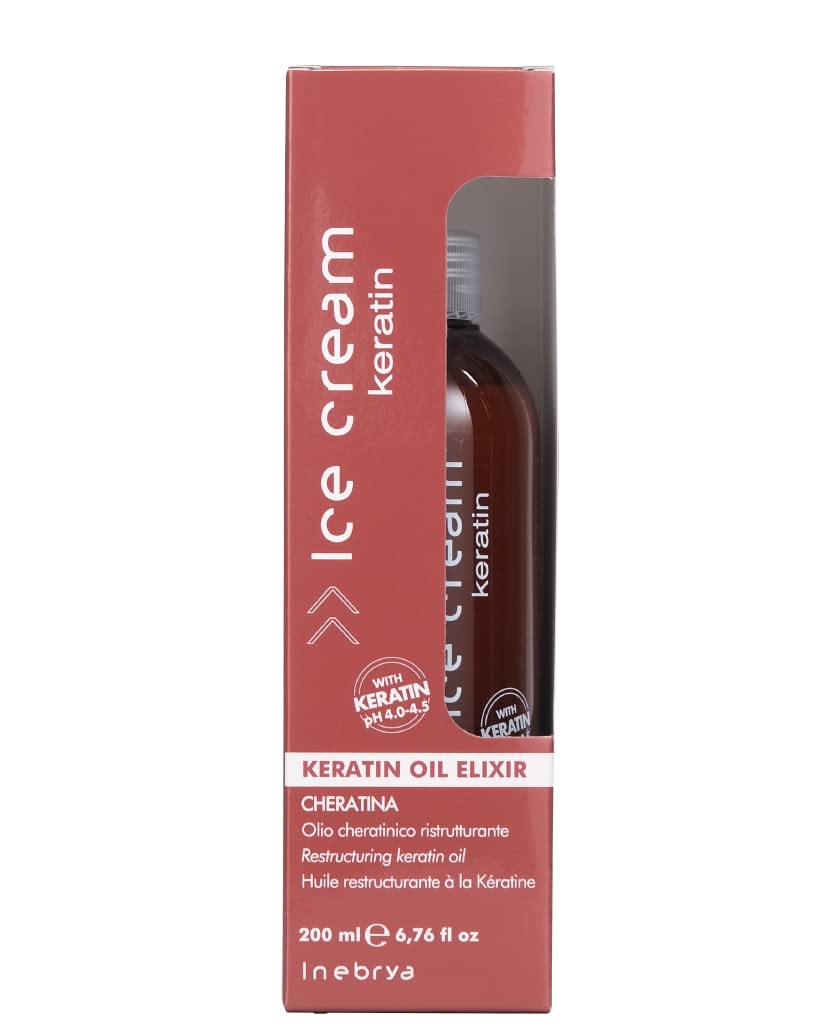 Inebrya Ice Cream Keratin Oil Elixir, 200 ml