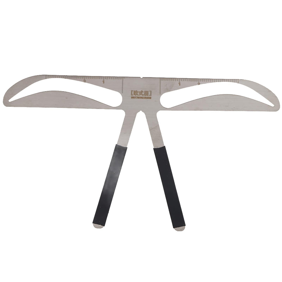 Domary Eyebrow Ruler, Arched Eyebrows, 4 Count