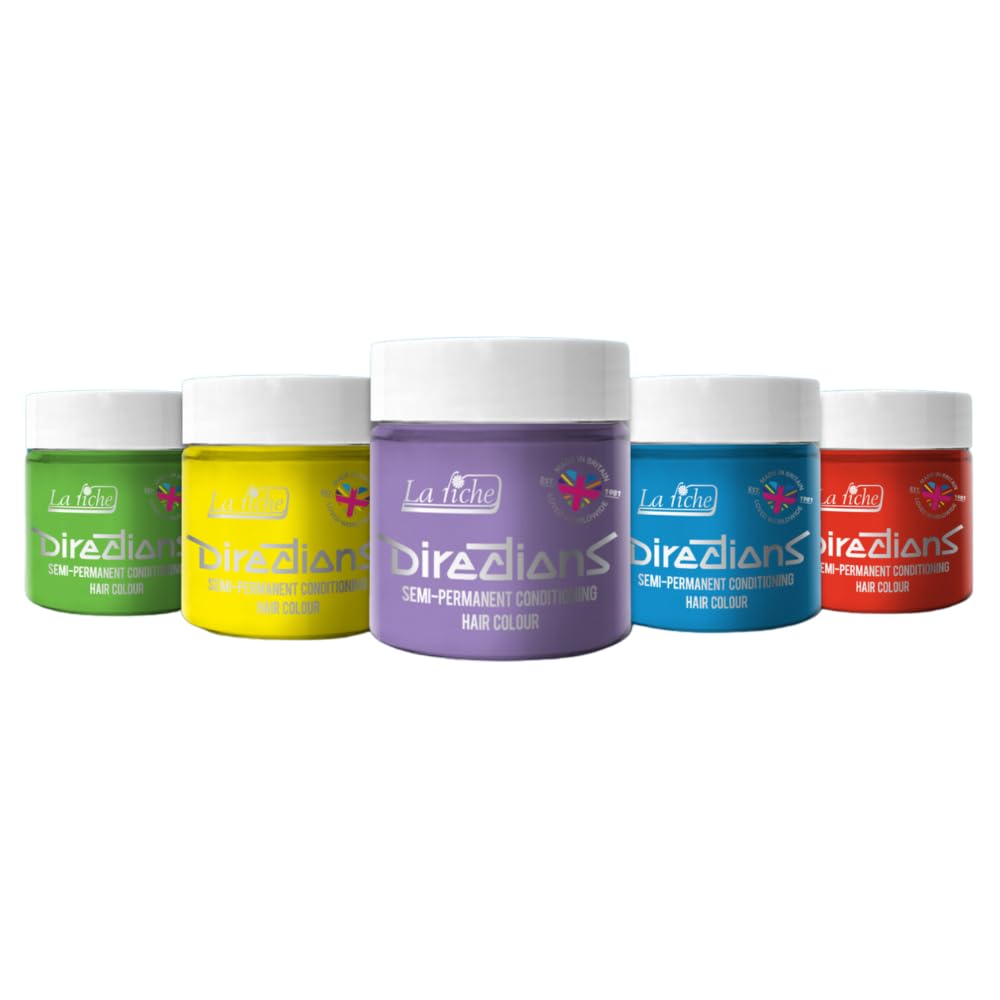 Directions Semi-Permanent Hair Colour, Plum, 88 ml