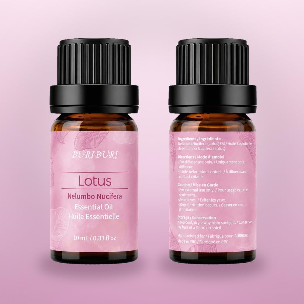BURIBURI Lotus Essential Oil, 10 ml