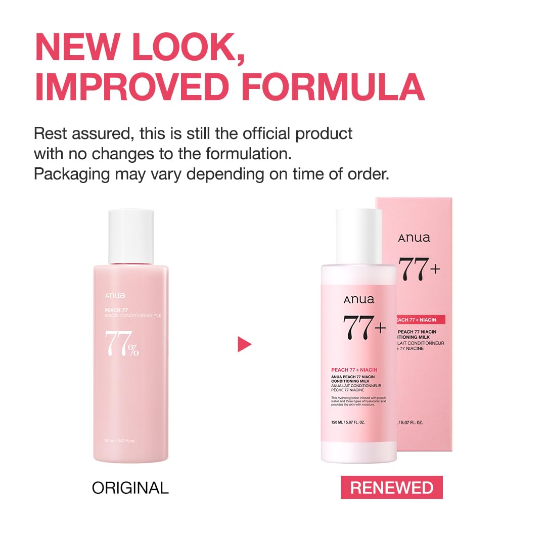 ANUA Peach Niacinamide Conditioning Lotion, 5.07 fl oz