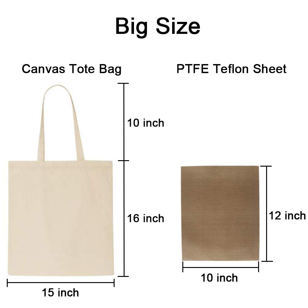 FunisFun Blank Canvas Tote Bags, 12 Count