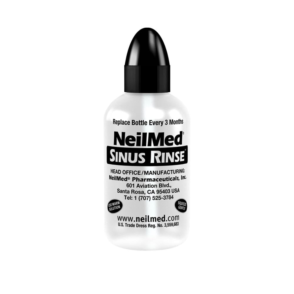 NeilMed Pediatric Saline Nasal Rinse Bottle Kit, 8 Count